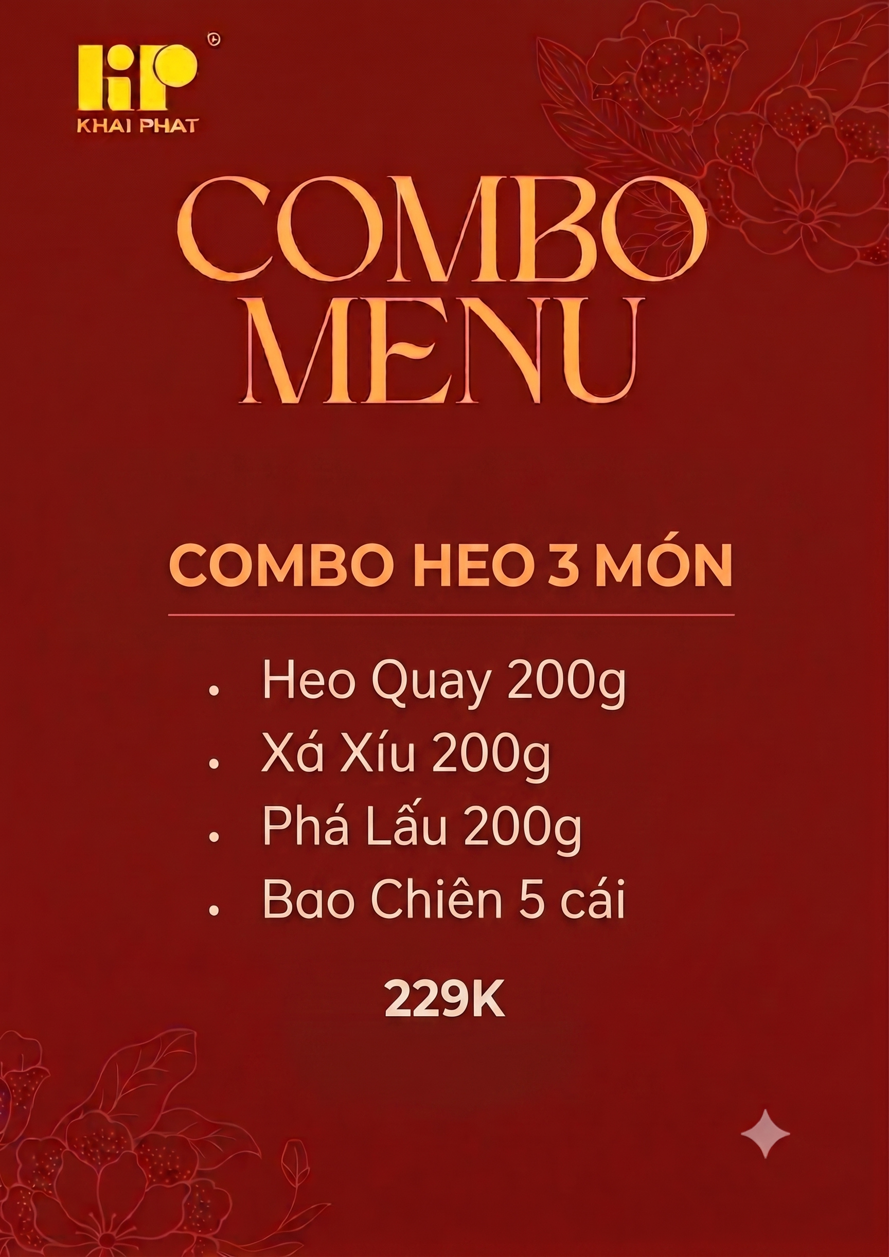 COMBO HEO 3 MÓN